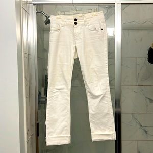 CAbi white jeans